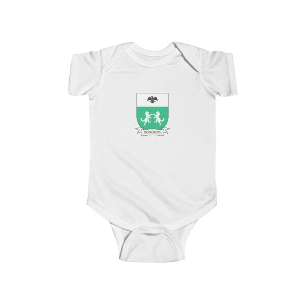 Donohue Family Coat of Arms Baby Onesie Bodysuit - Image 2
