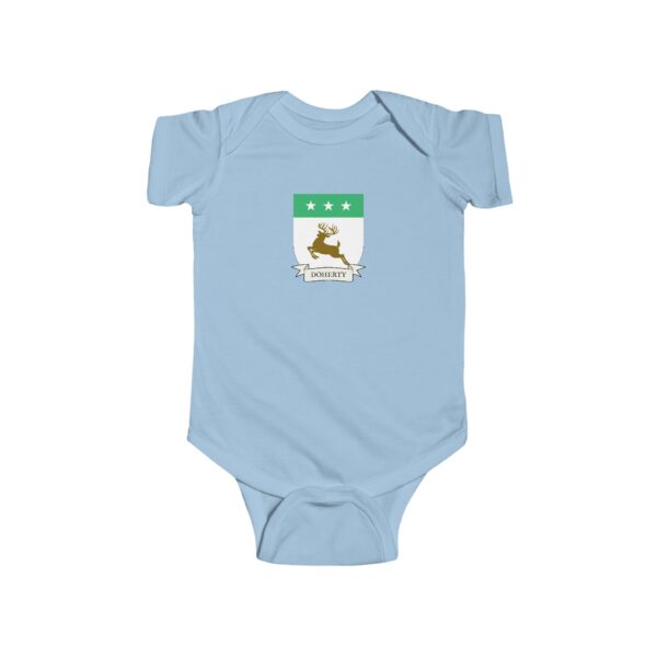 Doherty Family Coat of Arms Baby Onesie Bodysuit - Image 4