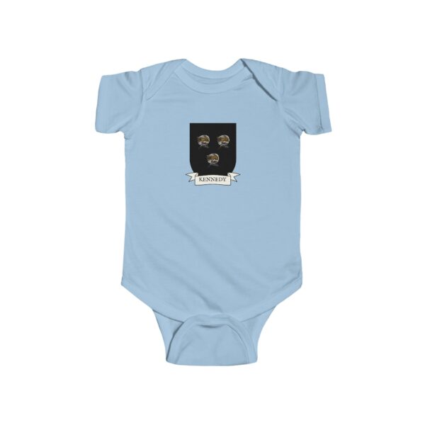 Kennedy Family Coat of Arms Baby Onesie Bodysuit - Image 4