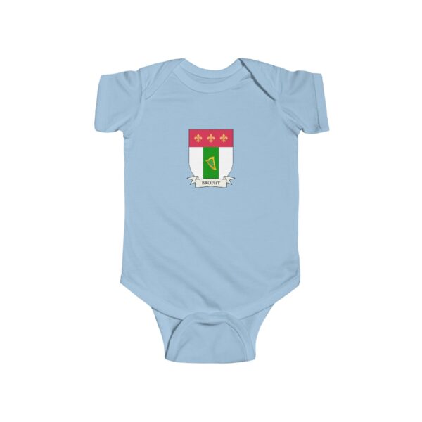 Brophy  Family Coat of Arms Baby Onesie Bodysuit - Image 3