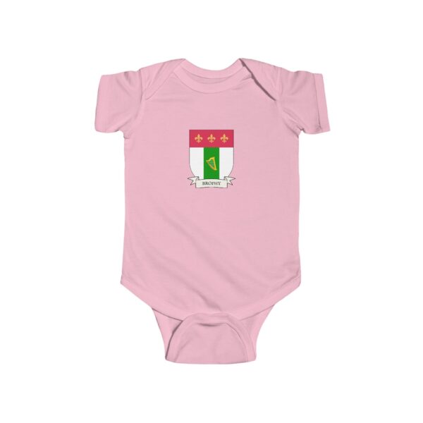 Brophy  Family Coat of Arms Baby Onesie Bodysuit - Image 4