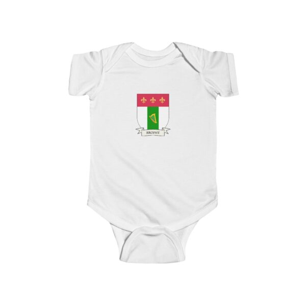 Brophy  Family Coat of Arms Baby Onesie Bodysuit - Image 5