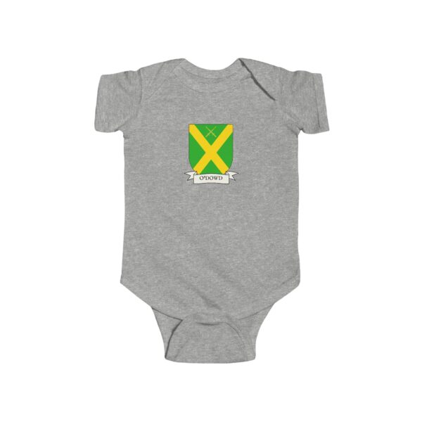O'Dowd Family Coat of Arms Baby Onesie Bodysuit - Image 3