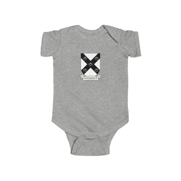 Connelly Family Coat of Arms Baby Onesie Bodysuit - Image 3