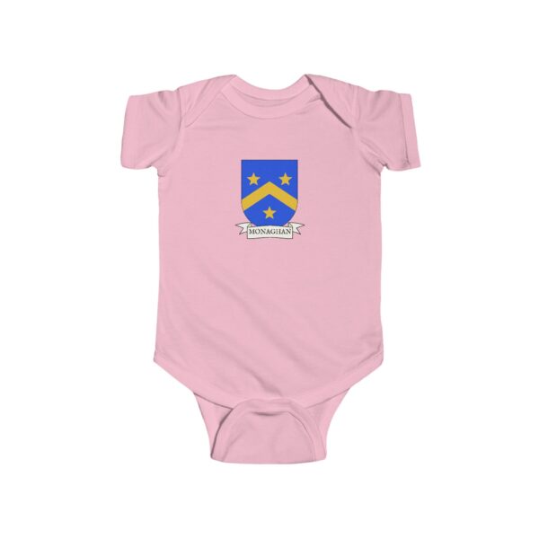 Monaghan Family Coat of Arms Baby Onesie Bodysuit - Image 5