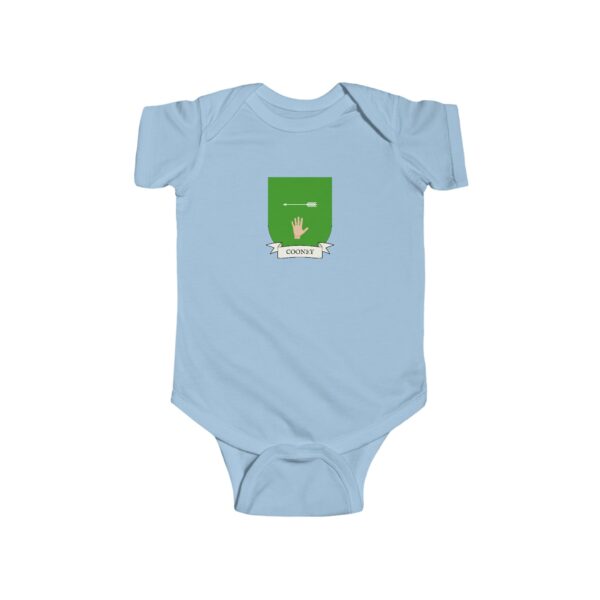 Cooney Family Coat of Arms Baby Onesie Bodysuit - Image 4