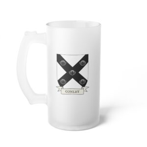 Conley Family Coat of Arms Beer Mug