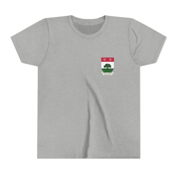 Flannery Family Coat of Arms Youth T-Shirt - Image 4