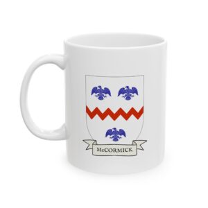 McCormick Family Coat of Arms Coffee Mug