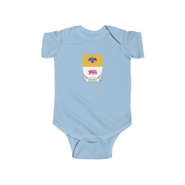 Boland Family Coat of Arms Baby Onesie Bodysuit - Image 4