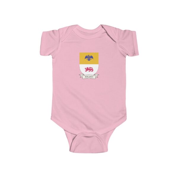 Boland Family Coat of Arms Baby Onesie Bodysuit - Image 5