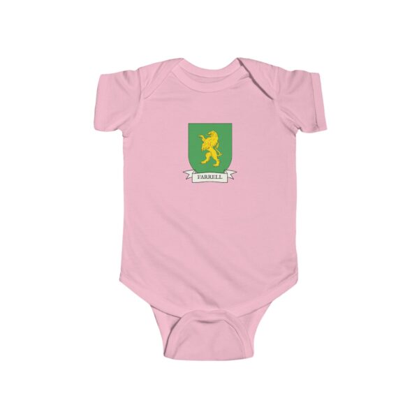 Farrell Family Coat of Arms Baby Onesie Bodysuit - Image 5