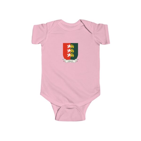 Grady Family Coat of Arms Baby Onesie Bodysuit - Image 5