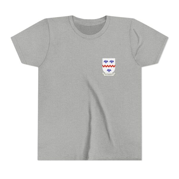 McCormick Family Coat of Arms Youth T-Shirt - Image 4