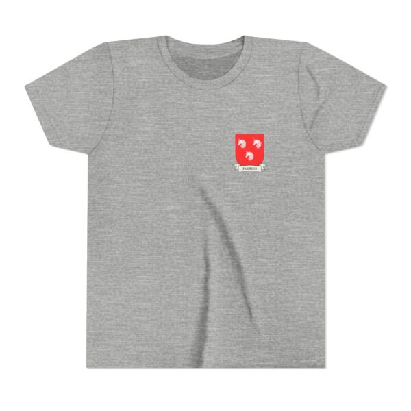 Parrish Family Coat of Arms Youth T-Shirt - Image 4