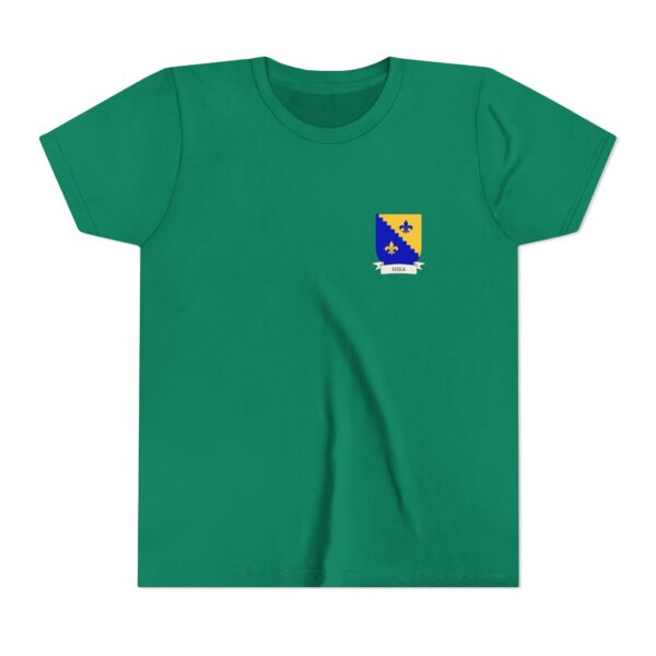 Shea Family Coat of Arms Youth T-Shirt - Image 3