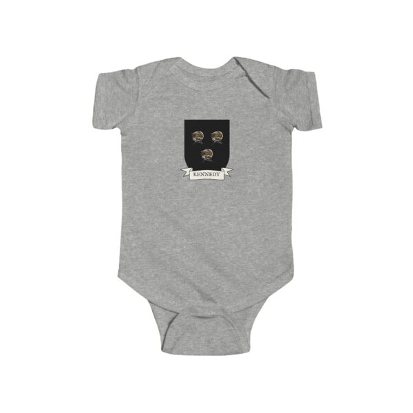 Kennedy Family Coat of Arms Baby Onesie Bodysuit - Image 3
