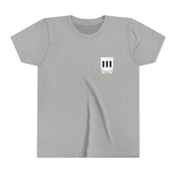 Curran Family Coat of Arms Youth T-Shirt - Image 4