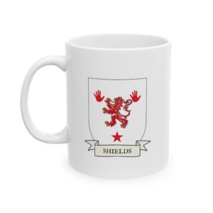 Shields Family Coat of Arms Coffee Mug