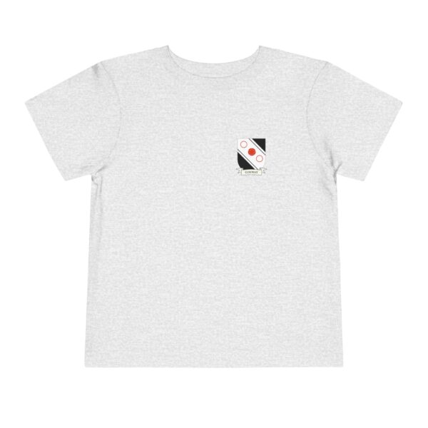 Conway Family Coat of Arms Toddler T-Shirt - Image 4