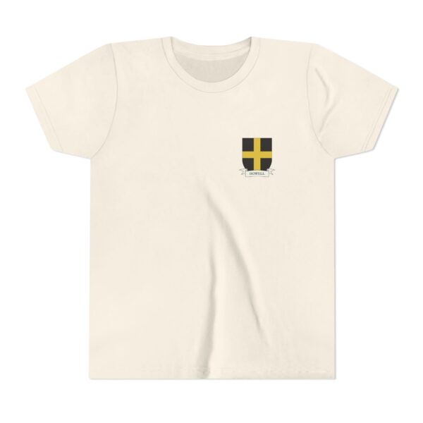 Howell Family Coat of Arms Youth T-Shirt - Image 2