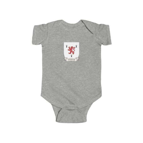 O'Dwyer Family Coat of Arms Baby Onesie Bodysuit - Image 3