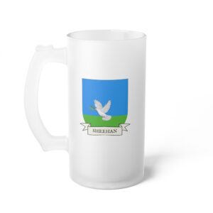 Sheehan Family Coat of Arms Beer Mug