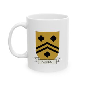 Gregg Family Coat of Arms Coffee Mug