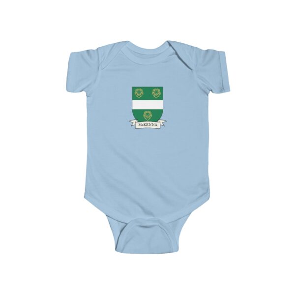 McKenna Family Coat of Arms Baby Onesie Bodysuit - Image 4