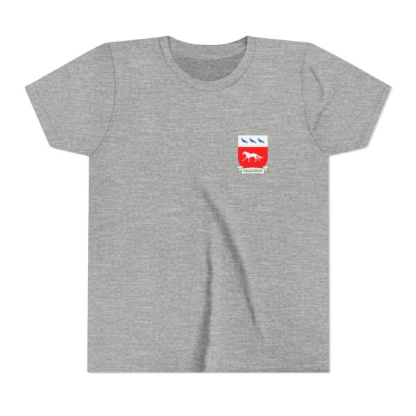 Halloran Family Coat of Arms Youth T-Shirt - Image 4