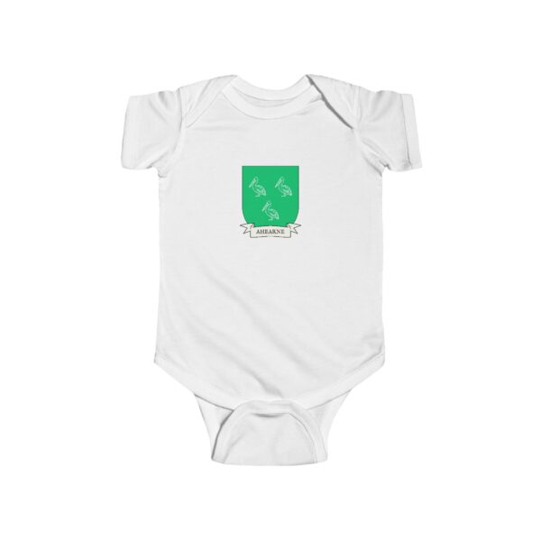 Ahearne Family Coat of Arms Baby Onesie Bodysuit - Image 2