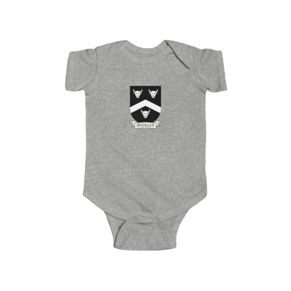 Buckley Family Coat of Arms Baby Onesie Bodysuit - Image 3