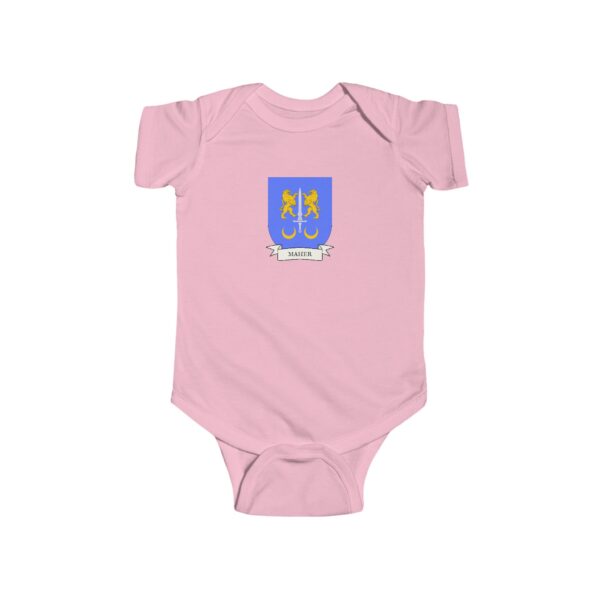 Maher Family Coat of Arms Baby Onesie Bodysuit - Image 5