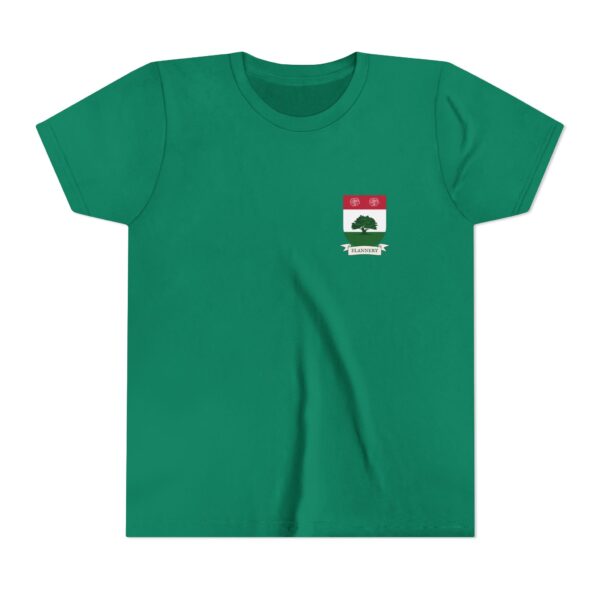 Flannery Family Coat of Arms Youth T-Shirt - Image 3