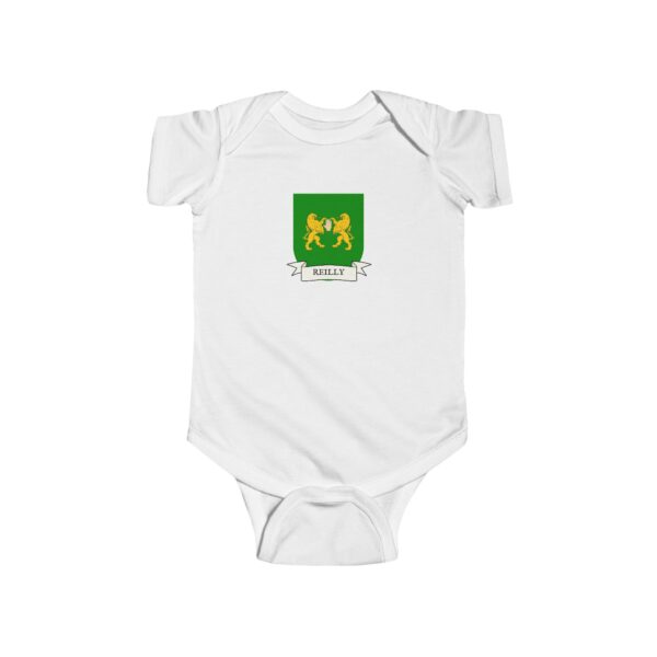Reilly Family Coat of Arms Baby Onesie Bodysuit - Image 2