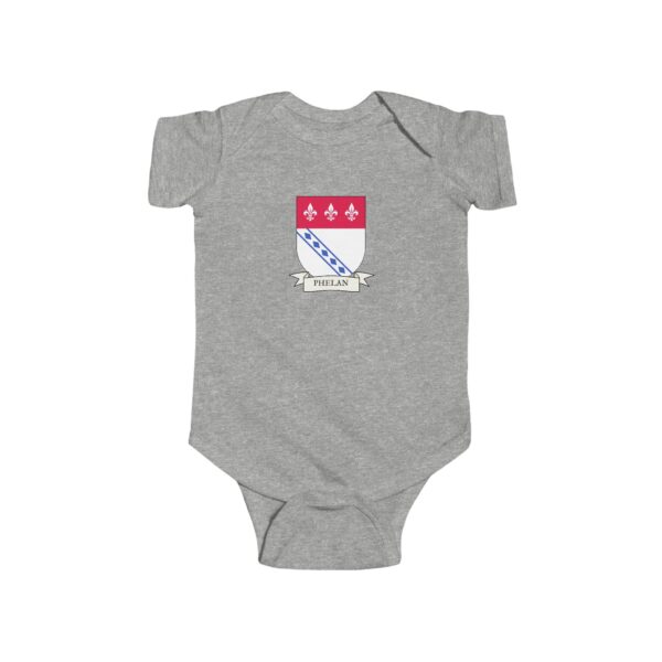 Phelan Family Coat of Arms Baby Onesie Bodysuit - Image 3