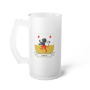 Daly Family Coat of Arms Beer Mug