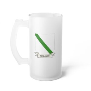 Mallon Family Coat of Arms Beer Mug