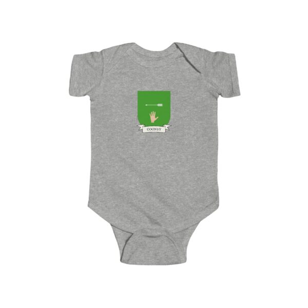 Cooney Family Coat of Arms Baby Onesie Bodysuit - Image 3