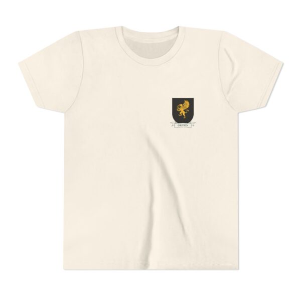 Griffin Family Coat of Arms Youth T-Shirt - Image 2