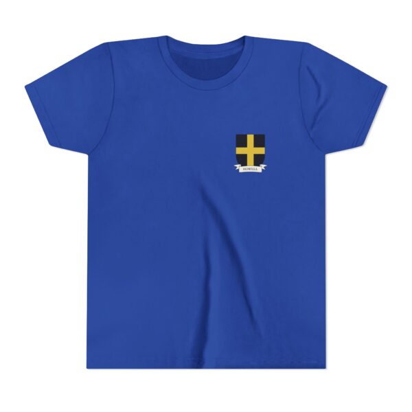 Howell Family Coat of Arms Youth T-Shirt - Image 6