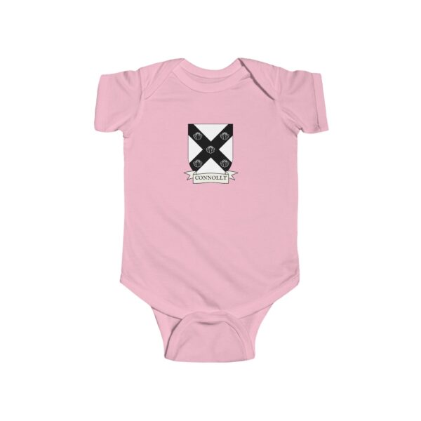 Connolly Family Coat of Arms Baby Onesie Bodysuit - Image 5
