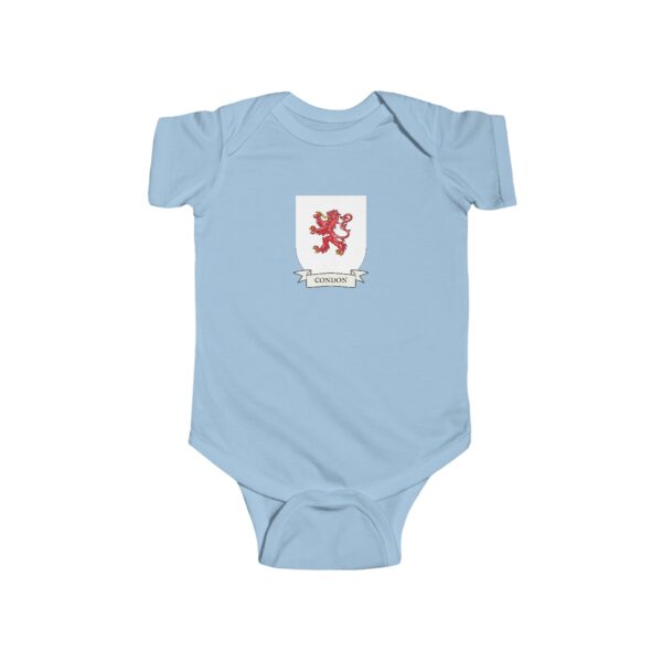 Condon Family Coat of Arms Baby Onesie Bodysuit - Image 4