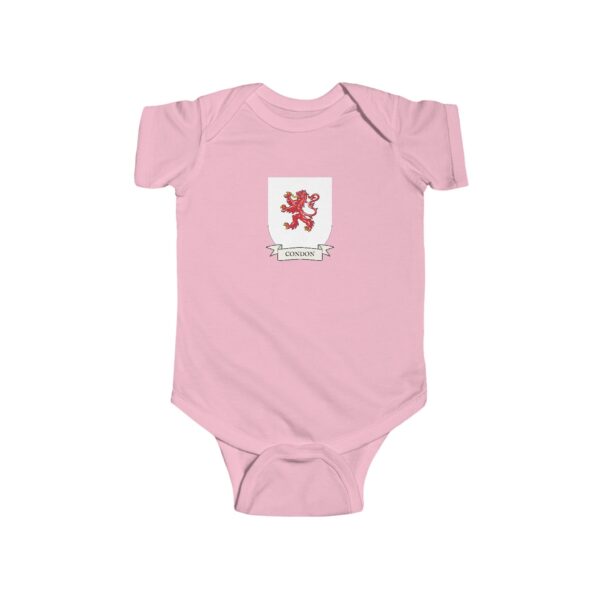 Condon Family Coat of Arms Baby Onesie Bodysuit - Image 5