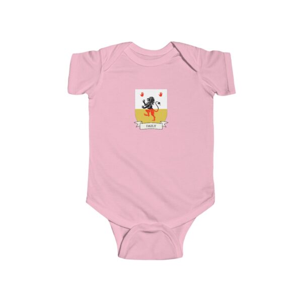 Daily Family Coat of Arms Baby Onesie Bodysuit - Image 5