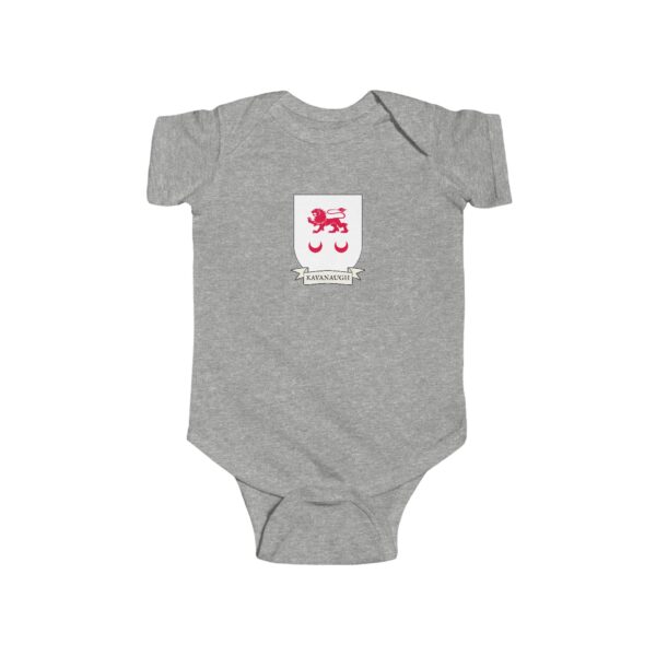 Kavanaugh Family Coat of Arms Baby Onesie Bodysuit - Image 3