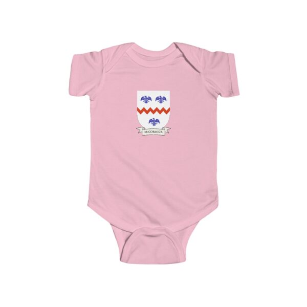 McCormick Family Coat of Arms Baby Onesie Bodysuit - Image 5