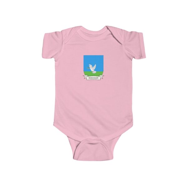 Sheehan Family Coat of Arms Baby Onesie Bodysuit - Image 5