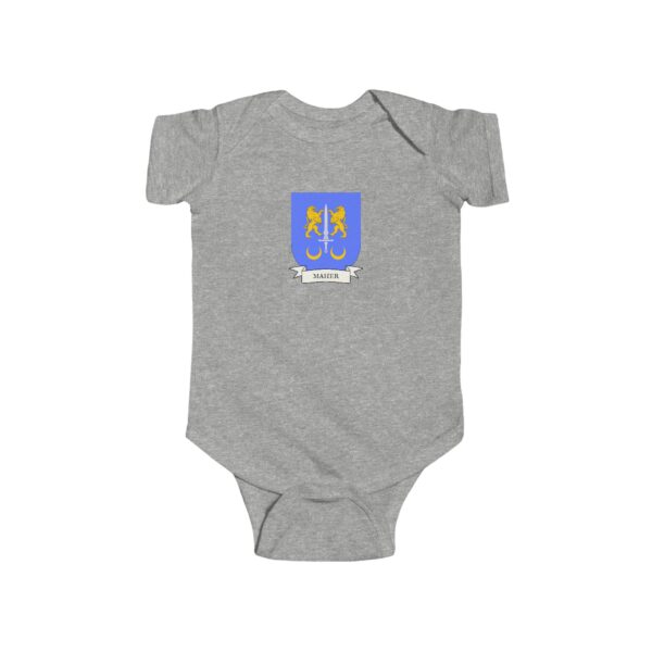 Maher Family Coat of Arms Baby Onesie Bodysuit - Image 3