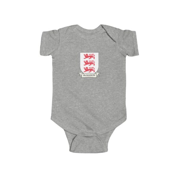 McMahon Family Coat of Arms Baby Onesie Bodysuit - Image 3